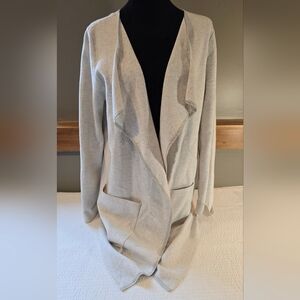 Ann Taylor Long Knit Cardigan Large